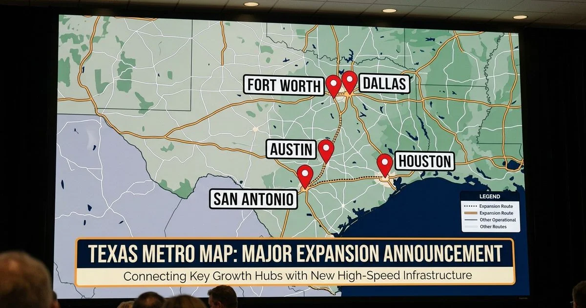 Texas metro map showing the expanded second-chance locating coverage