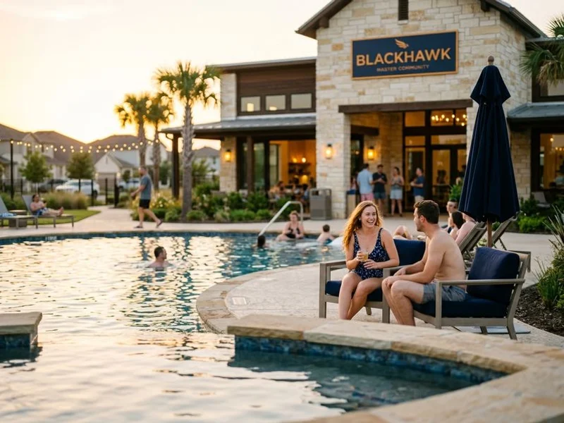 Blackhawk master-planned rental community in Pflugerville